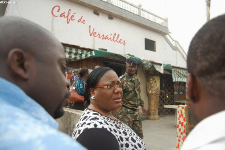 Opération «Pays propre » / Anne Ouloto à propos du Café de Versailles : ‘’Alpha a construit ce café sans autorisation de la mairie’’