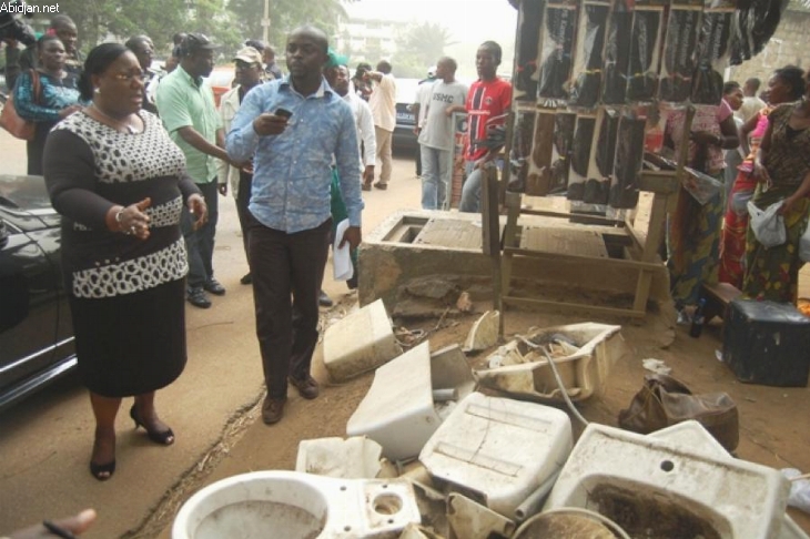 Démolition des magasins à Adjamé : Les commerçants s’en prennent à Anne Oulotto