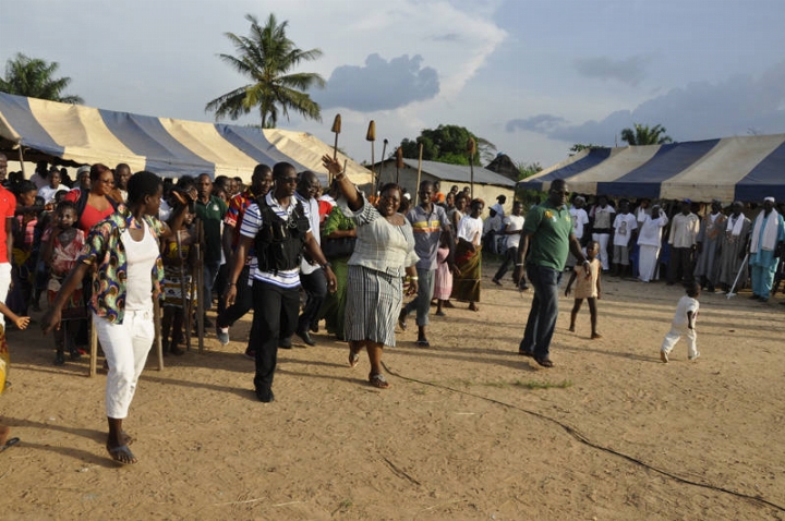 Elections régionales 2013-region du Cavally: déclaration de Anne désirée Ouloto,  candidate (LISTE VIVRE ENSEMBLE)