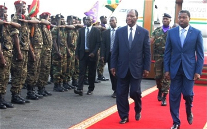 Le Chef de l’Etat est arrivé à Lomé pour une visite de travail de 48h