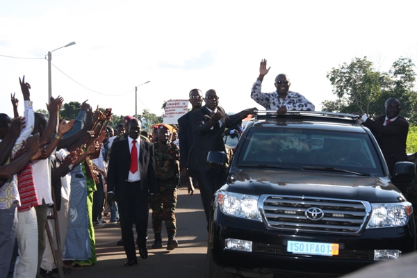 Campagne présidentielle - Folle ambiance hier à Korhogo - Gbagbo et ADO