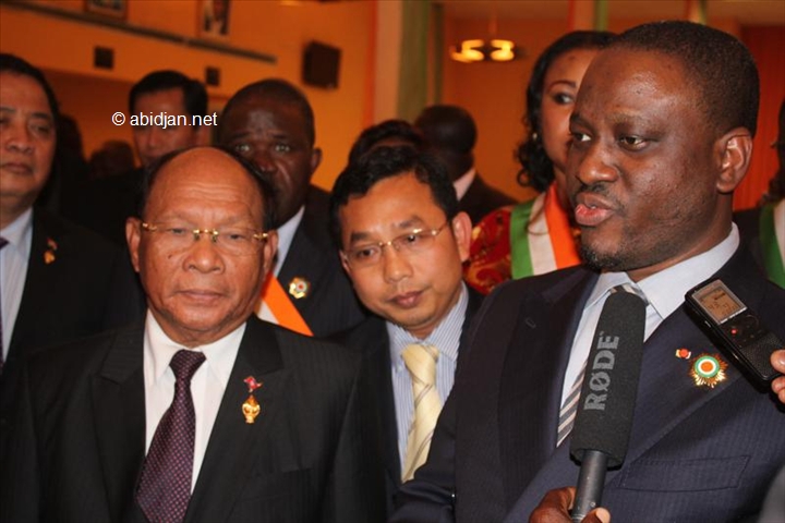 En visite à Abidjan / Heng Samrin (PAN du Cambodge) :‘‘La réconciliation est la condition du développement’’