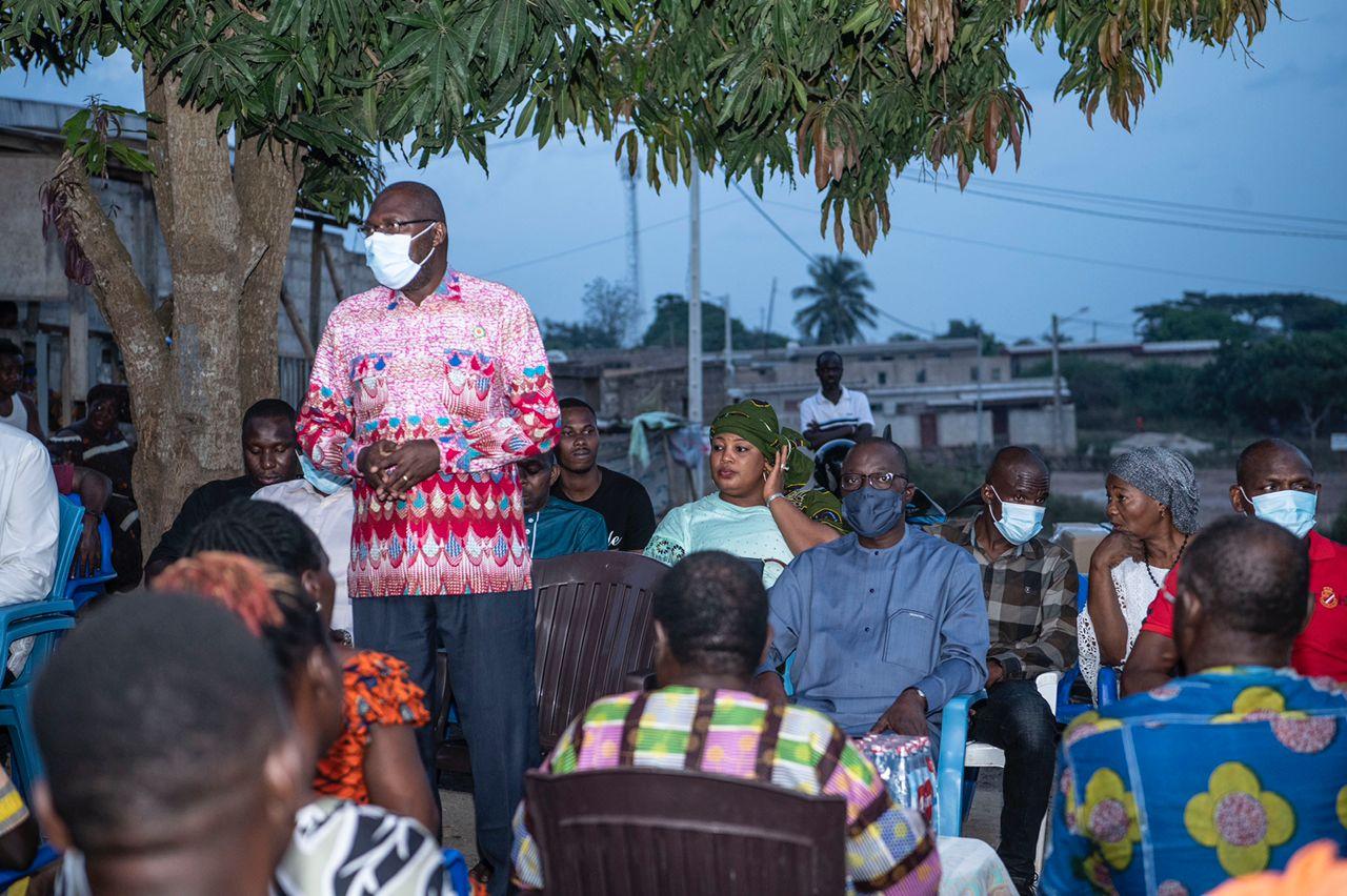 Assassinat d'une étudiante à Bouaké : Amadou Koné soutient la famille éplorée