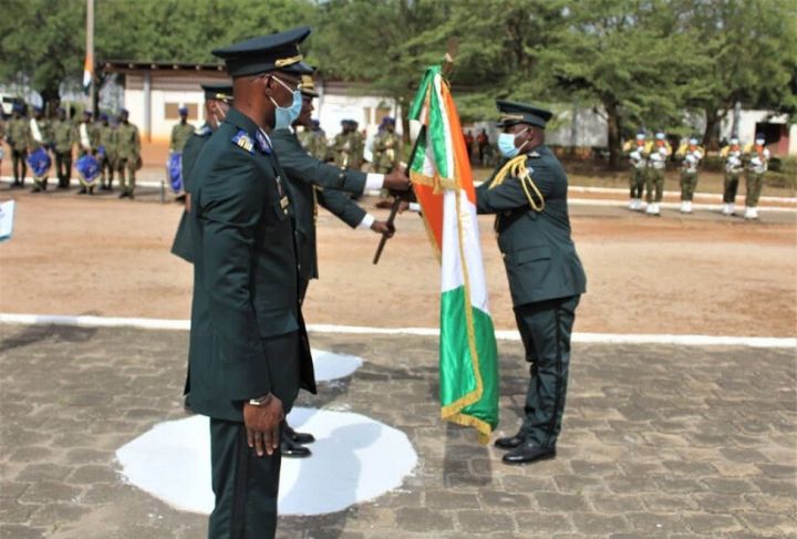 Le Lt-Colonel Asséké Nazaire prend les commandes du 3e bataillon d’infanterie de Bouaké