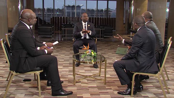 Guillaume Soro répond aux questions des journalistes camerounais