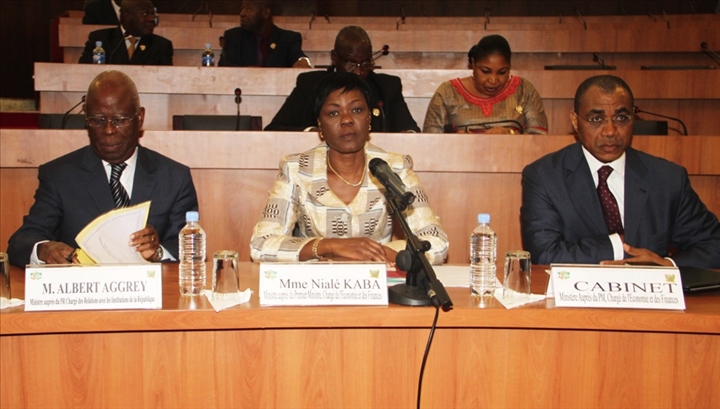 Débats parlementaires/Bureau d’information sur le crédit, traitement des comptes dormant : la ministre Kaba Nialé obtient le quitus des députés