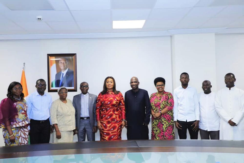 Assistance humanitaire : CARITAS CI et le CRS s'engagent à soutenir les réfugiés burkinabè et les familles hôtes dans la région du Nord-Est