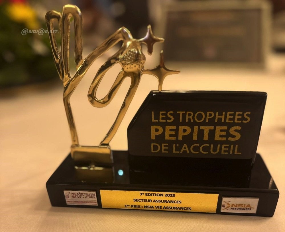 Assurance: NSIA Vie Assurances Côte d’Ivoire décroche une 4ᵉ étoile consécutive aux « Pépites de l’Accueil »