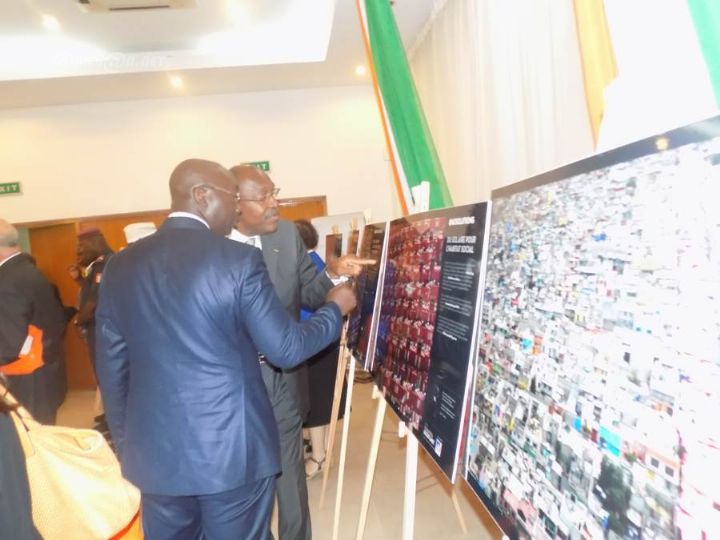 Cérémonie de lancement du CoP21/ Exposition photos de l’AFD sur le changement climatique