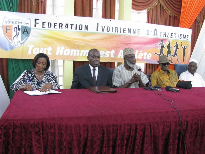 Fédération ivoirienne d’athlétisme : le projet de création de la ’’Famille de l’athlétisme’’ lancée