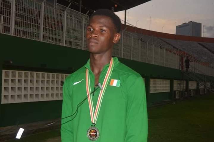 Athlétisme U18-U20/ Diasso Serge offre à la Côte d’Ivoire sa première médaille