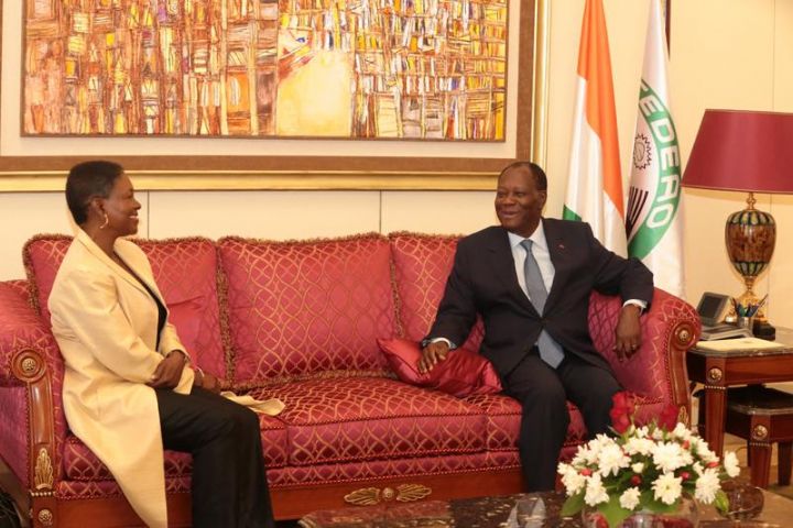 Le Chef de l’Etat a échangé avec la Secrétaire Générale Adjointe de l’ONU aux Affaires Humanitaires et le PDG de la Société de Participation Financière d’Angola