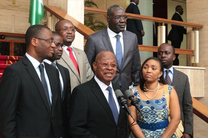 Palais de la présidence de la République : L’Ambassadeur du Ghana fait ses adieux à Ouattara