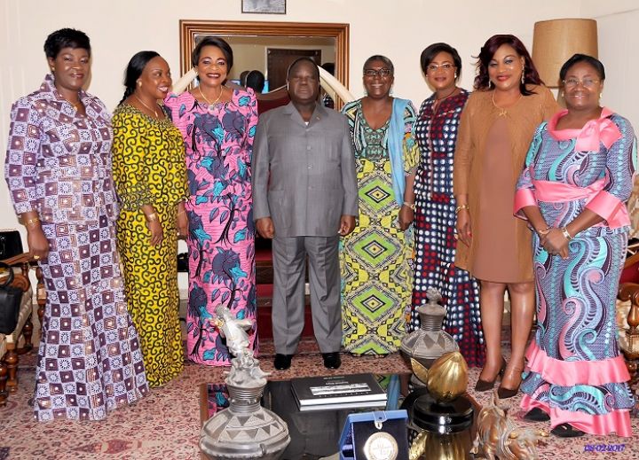 Audience de Bédié avec Ufpdci Urbaine