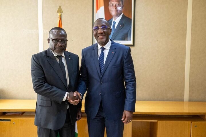 Audience : le Ministre Souleymane Diarrassouba accorde une audience au Représentant résident de l’UNICEF en Côte d’Ivoire