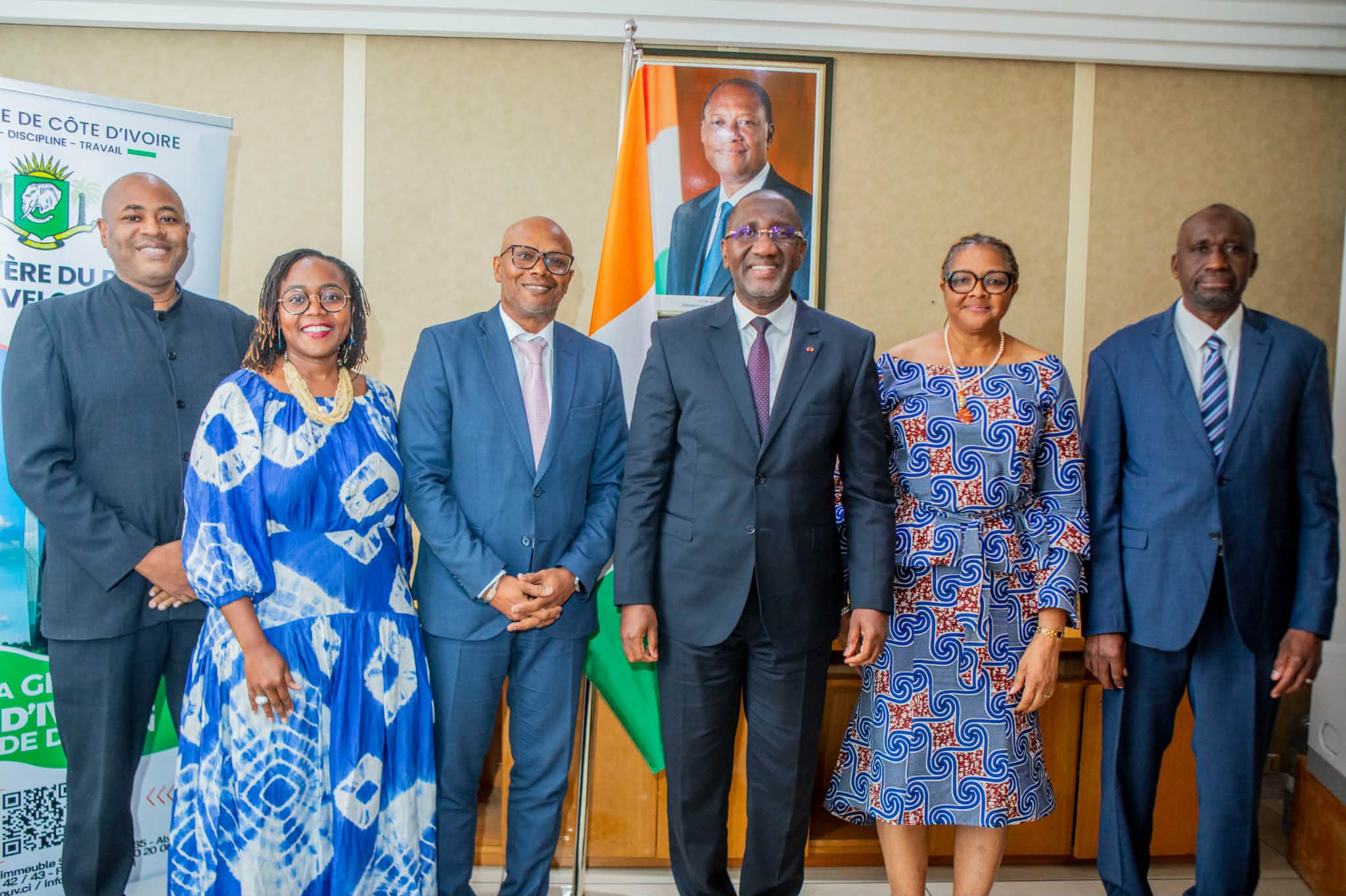 Audience : le Ministre Souleymane Diarrassouba présente les opportunités d’affaires liées à la mise en œuvre du PND 2026-2030 à une délégation de haut niveau de la BAD