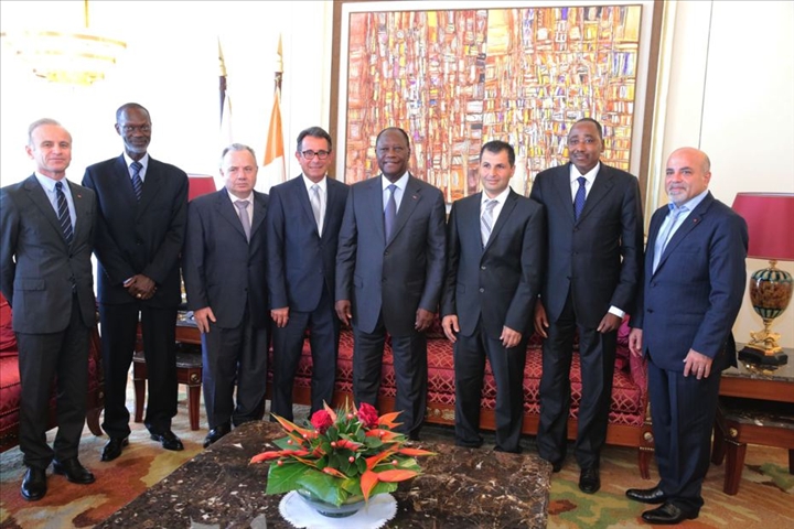 Economie : la chambre de commerce et d’industrie libanaise chez Alassane Ouattara