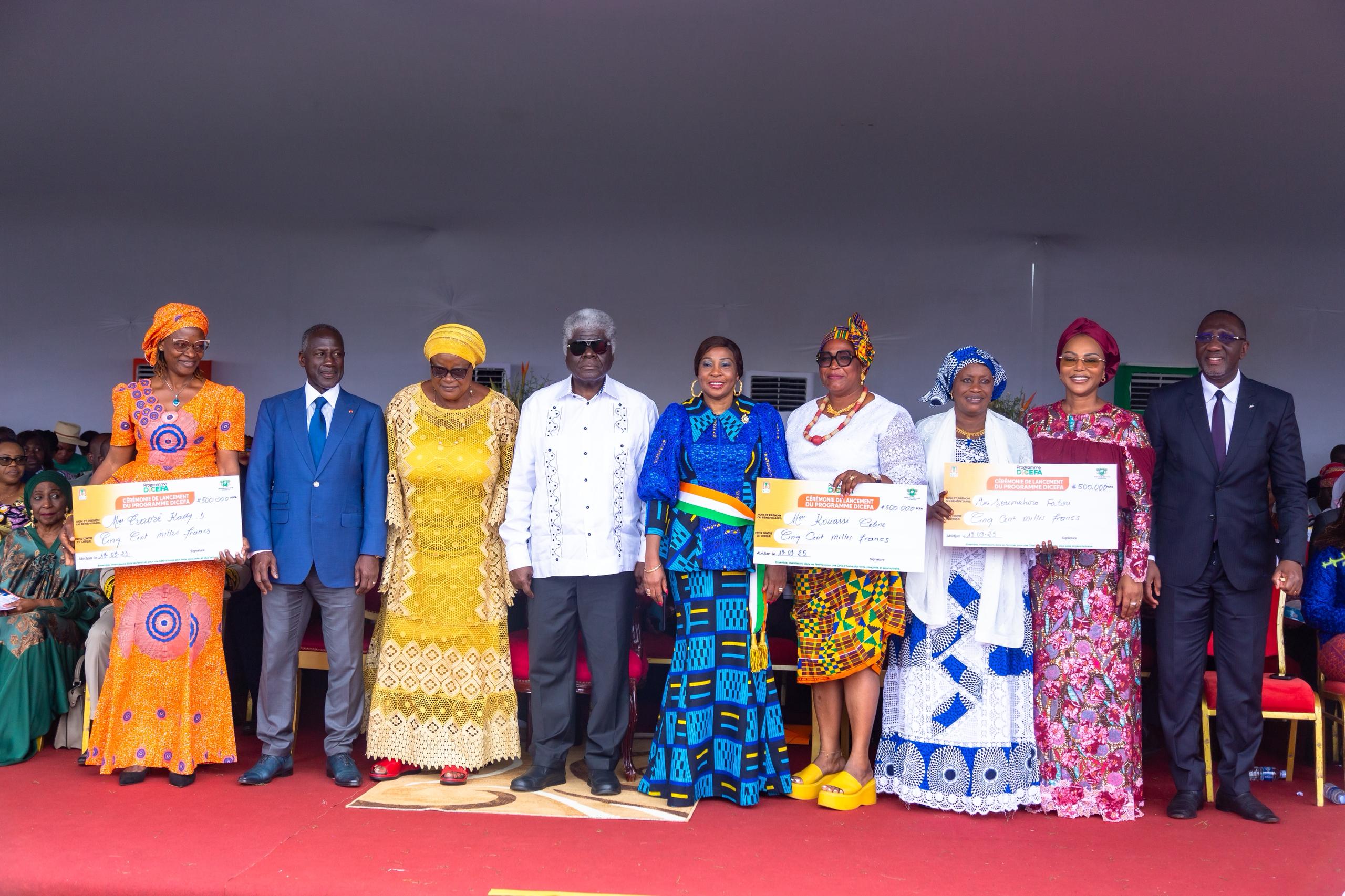 Autonomisation des femmes : le Premier Ministre lance la phase 1 du Programme DICEFA d'un montant de plus de 28,5 milliards de FCFA 