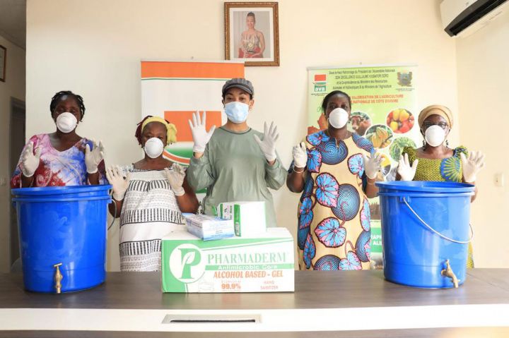 Lutte contre le COVID-19: remise de kits sanitaires aux organisations professionnelles agricoles