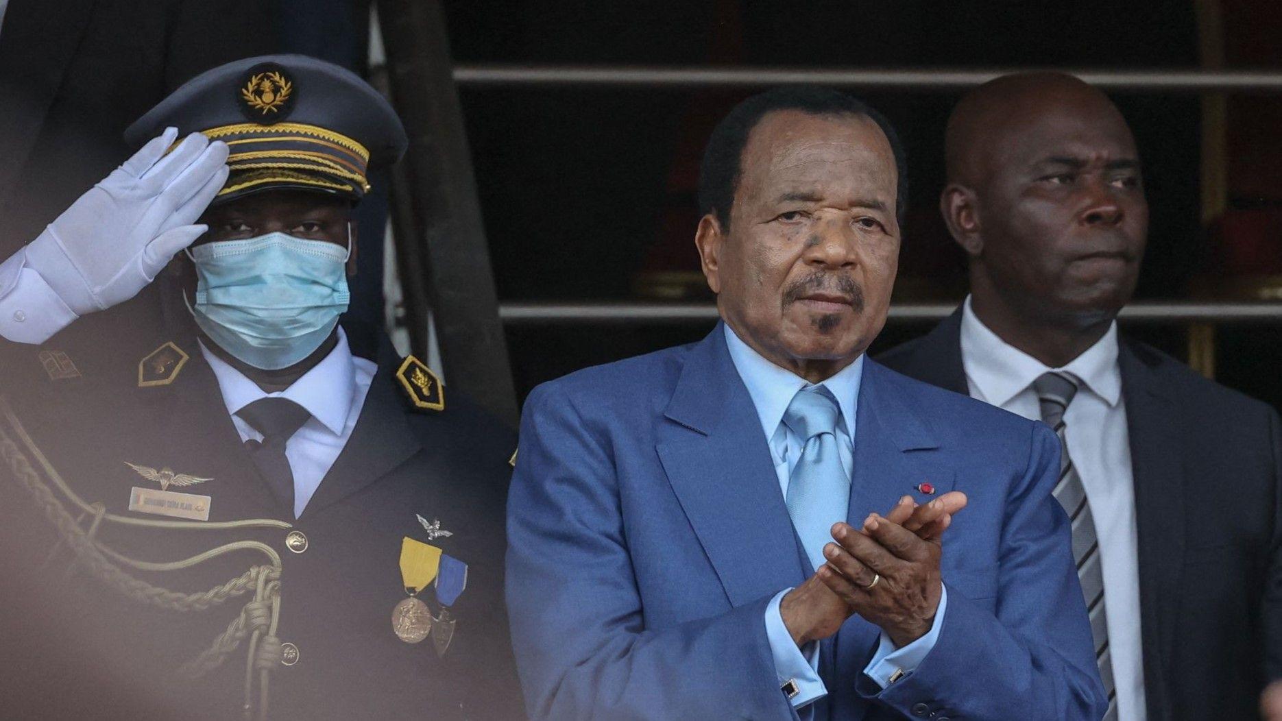 Paul Biya en meeting à Maroua pour la présidentielle 2025