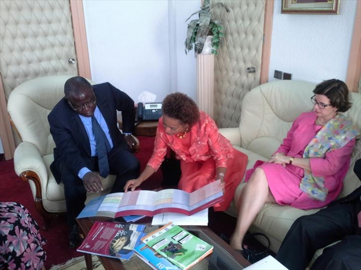 Universités nationales / Coopération internationale : L’ex-gouverneure générale du canada reçue par le ministre Ibrahima Bacongo Cissé