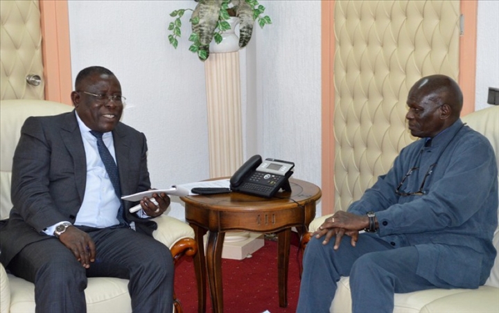 En audience avec l’expert indépendant de l’ONU, M. Doudou Diène/ le Ministre Bacongo : « Nous sommes engagés dans la réhabilitation morale après la réhabilitation physique de nos universités»