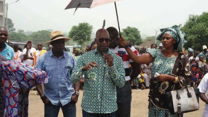 Electrification de villages dans le Worodougou - M. Issiaka Fofana rend hommage au Chef de l’Etat.