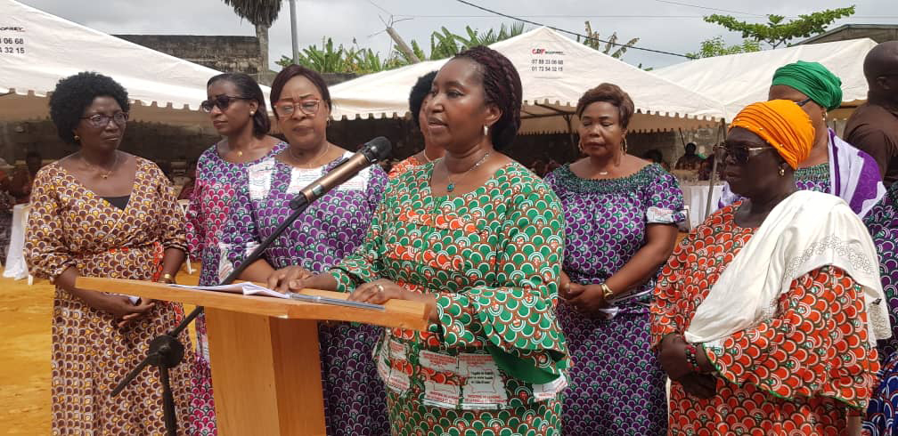 Bassam : Journée internationale des Droits de la femme / Mme Léopoldine Coffie, marraine aux femmes : « N’ayez pas peur d’aller affronter l’électorat dans le cadre des élections »