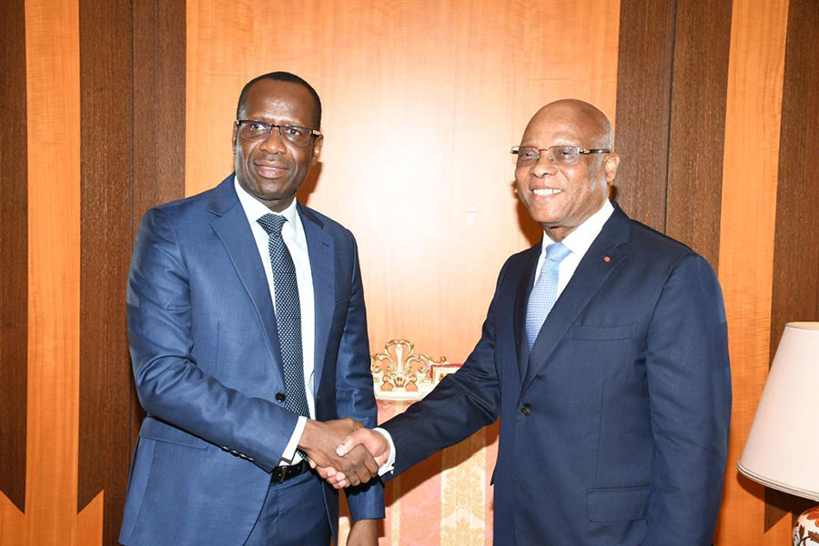 BEAC-BCEAO: les gouverneurs Yvon Sana Bangui et Jean-Claude Kassi Brou réaffirment leur ambition de redynamiser les relations de coopération entre les deux institutions