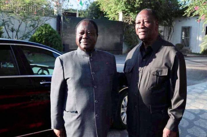 Le dialogue renoué entre Bédié et Ouattara après un tête-à-tête à Abidjan