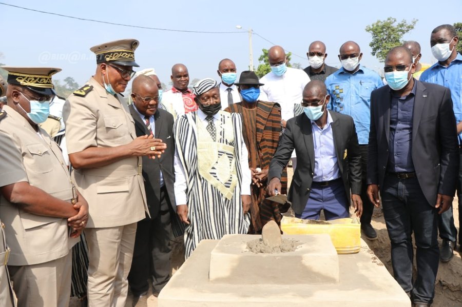 Biankouma : lancement des travaux de construction du centre de santé de Gouélé