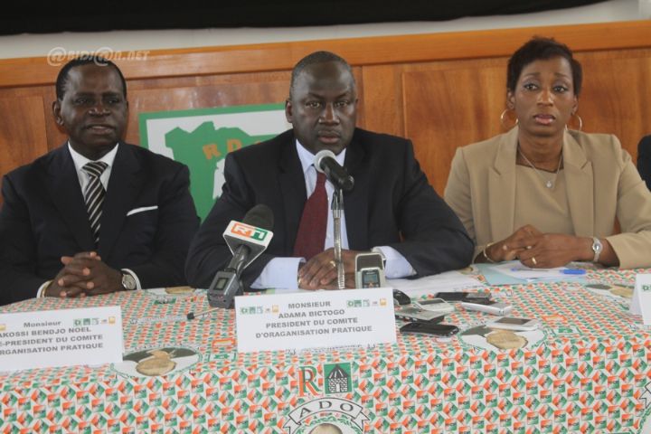 Politique/ Convention du RHDP pour l’investiture du candidat ADO : le PCO, Adama Bictogo, ‘’c’est une famille qui se met ensemble pour le bonheur des Ivoiriens’’