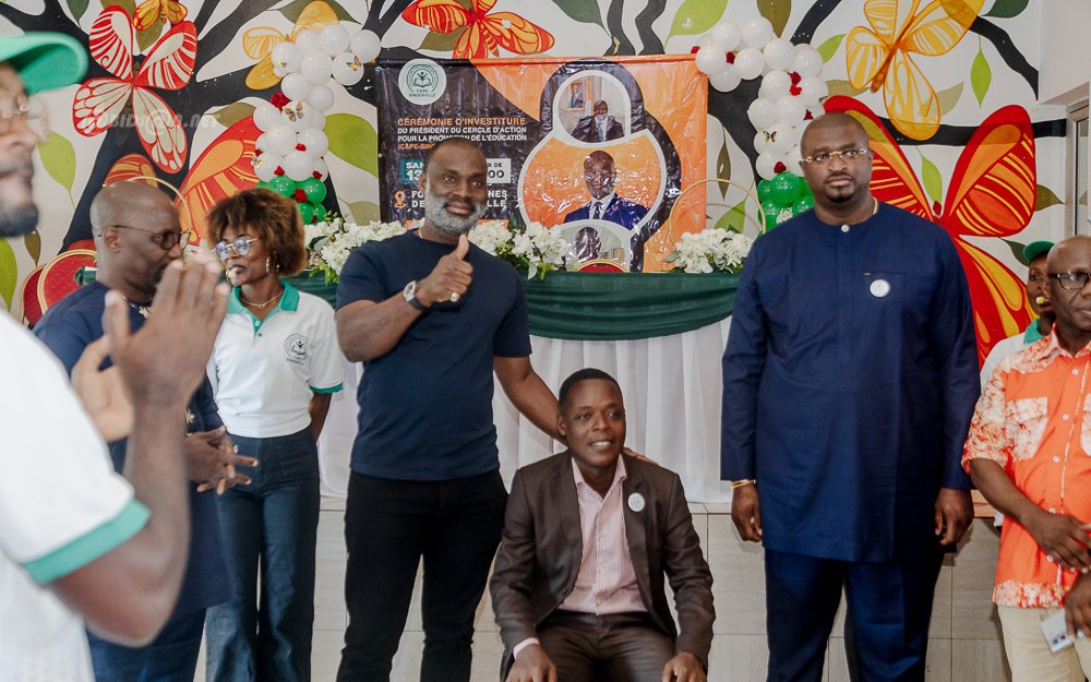 Bingerville : le Cercle d’Action pour la Promotion de l’École (CAPE) officiellement investi