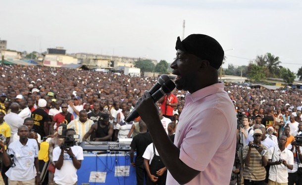Panel de 5 chefs d`etat - Blé Goudé et les patriotes récusent Compaoré -Il appelle à une mobilisation le 5 février prochain