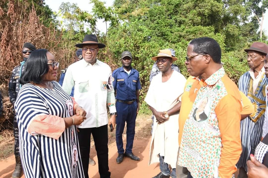 Blolequin- Baou Doué offre un terrain et 10 tonnes de ciment pour la construction du siège du RHDP