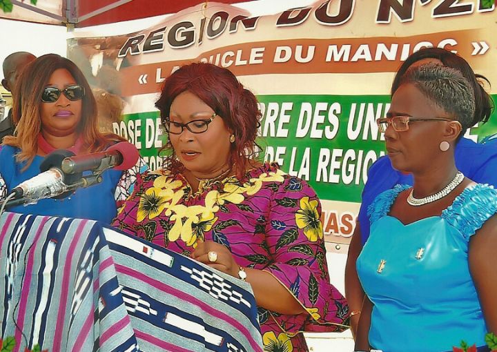 Kouassi-Kouassikro/ Transformation de manioc: N’zi Eliane pose la première pierre d’une 