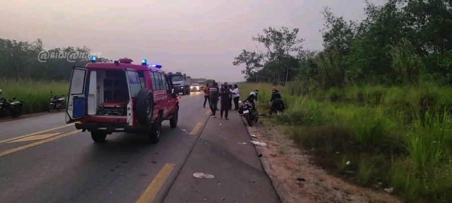 Bondoukou : 10 victimes enregistrées après la sortie de route d'un mini-car de transport ( Pompiers civils)