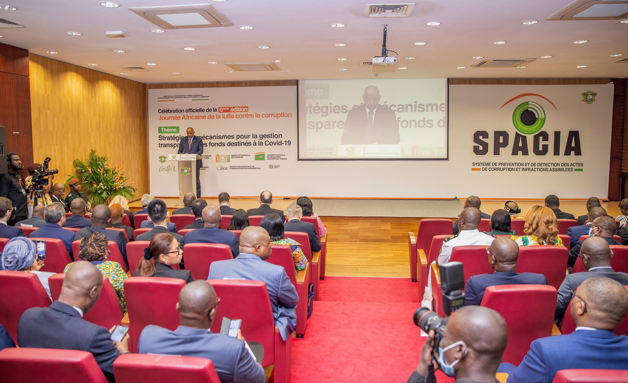 Lutte contre la corruption : Le Système de Prévention et de Détection des Actes de Corruption et Infractions assimilées (SPACIA) au programme de la Conférence de presse