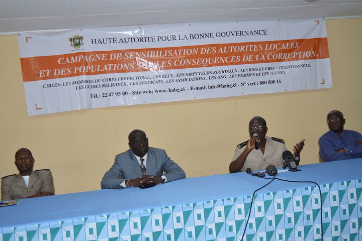 Lutte contre la corruption/ L’administration publique et les populations des régions du nord sensibilisées dans la prévention de la corruption 