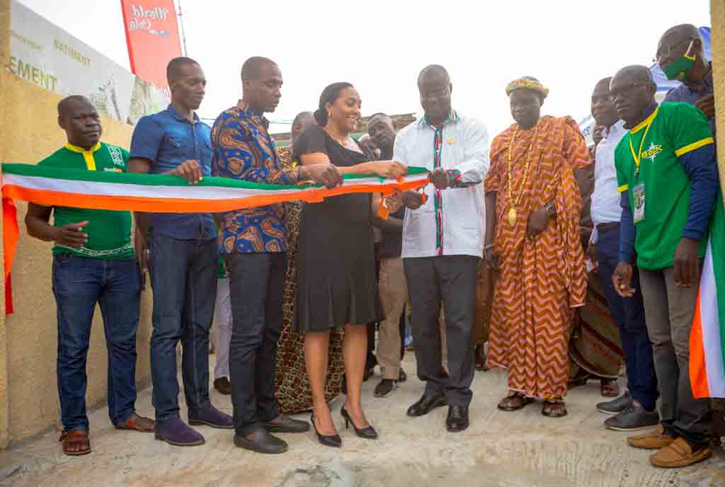 Bonoua :en marge du Popo Carnaval, le Foyer des jeunes rénové à 25 millions de Fcfa