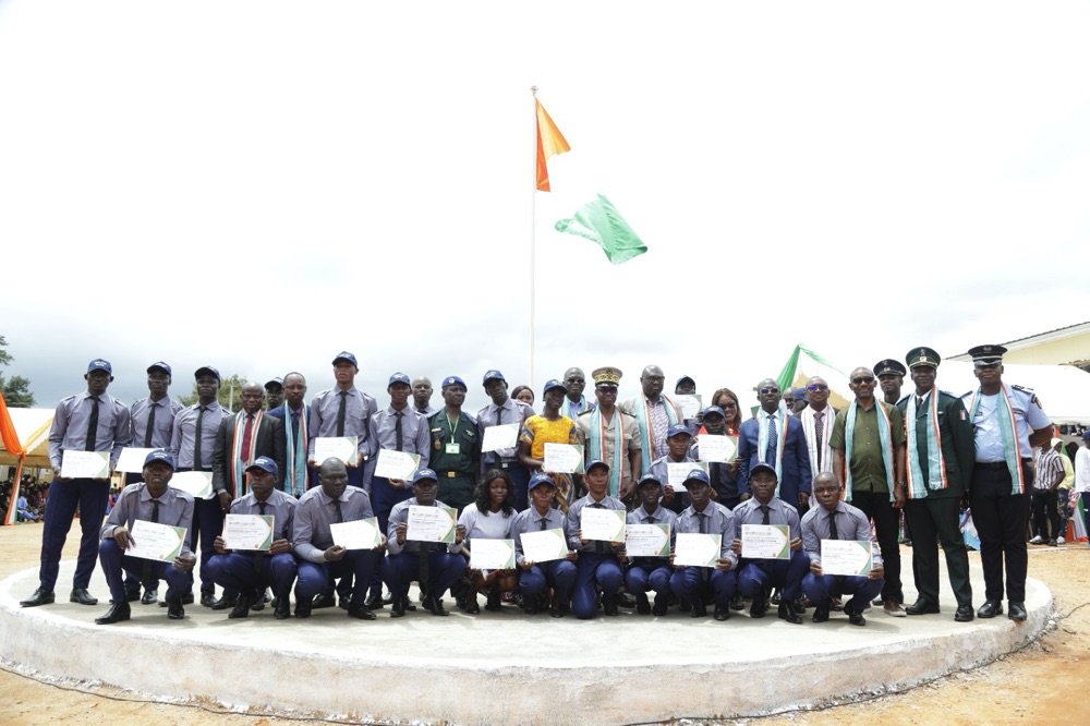 Bouaké : reinsertion professionnelle de 650 jeunes après 6 mois de formation dans des centres de service civique