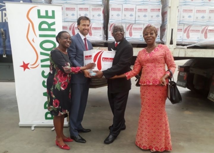 Pénurie d’eau à Bouaké: Une brasserie soulage les populations
