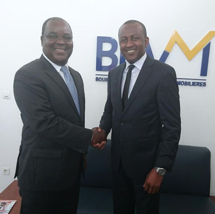 Financement de l’Habitat : la Chambre nationale des Promoteurs et Constructeurs de Côte d’Ivoire échange avec la Bourse Régionale des Valeurs Mobilières