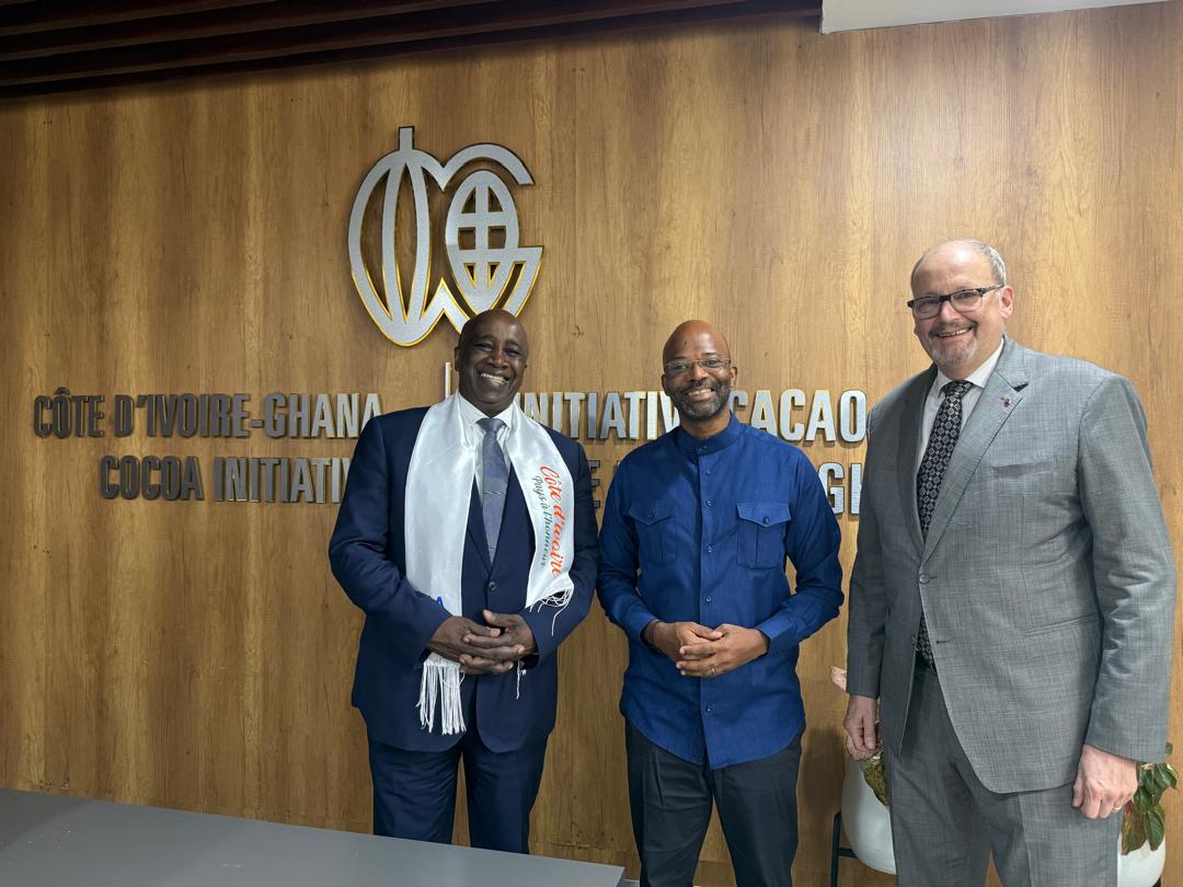 Cacao : Le porte-parole des pays producteurs de l’ICCO en visite de travail au siège de l’ICCG