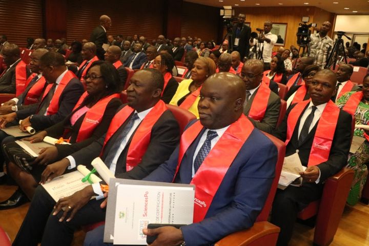 Certification de 31 hauts cadres de l`administration ivoirienne par Sciences Po