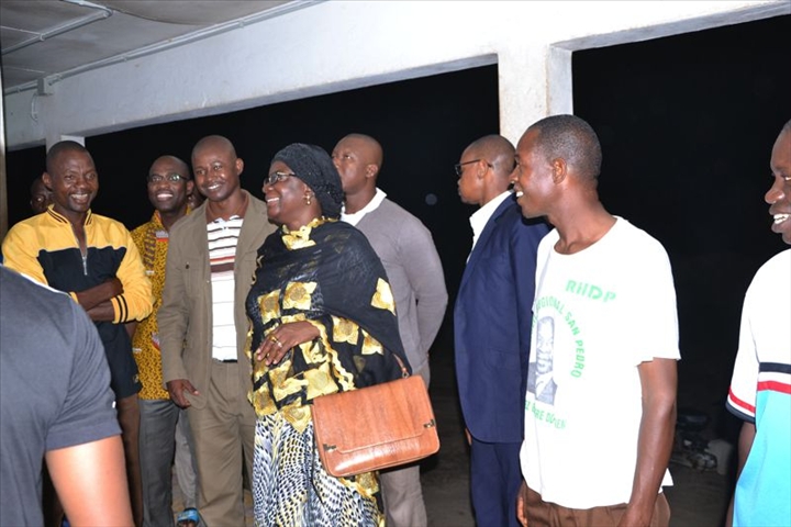 Madame le directeur du Conseil du Cafe-Cacao en visite de travail dans la délégation régionale de San Pedro