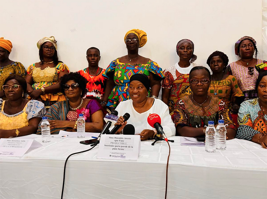 Café-Cacao : des femmes du secteur agricole réunies en collectif exigent leur place dans la future interprofession agricole