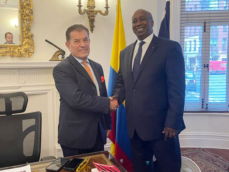 Café : le Représentant de la Côte d'Ivoire à l’OIC et l’Ambassadeur de la Colombie au Royaume-Uni évoquent la prochaine session de l’organisation mondiale