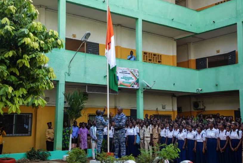 Campagne de sensibilisation dans les établissements scolaires: Mamadou Touré échange sensibilise au lycée moderne Harriste d’Adjamé