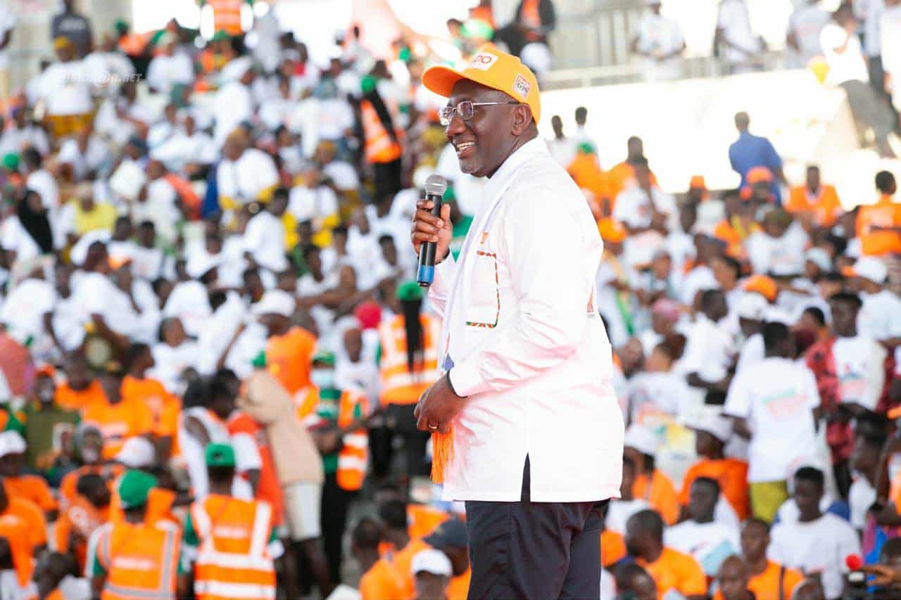 Campagne présidentielle 2025 : le Ministre Souleymane Diarrassouba appelle les transporteurs, commerçants et consommateurs à voter massivement pour le Président Alassane Ouattara